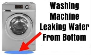 leaking washer
