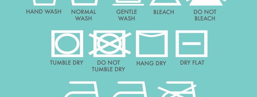 Laundry Symbols on Clothes