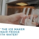 jennair fridge ice maker not filling with water